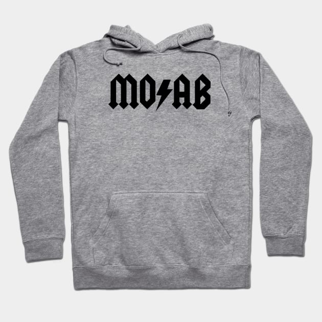 MOAB, UT Hoodie by LocalZonly